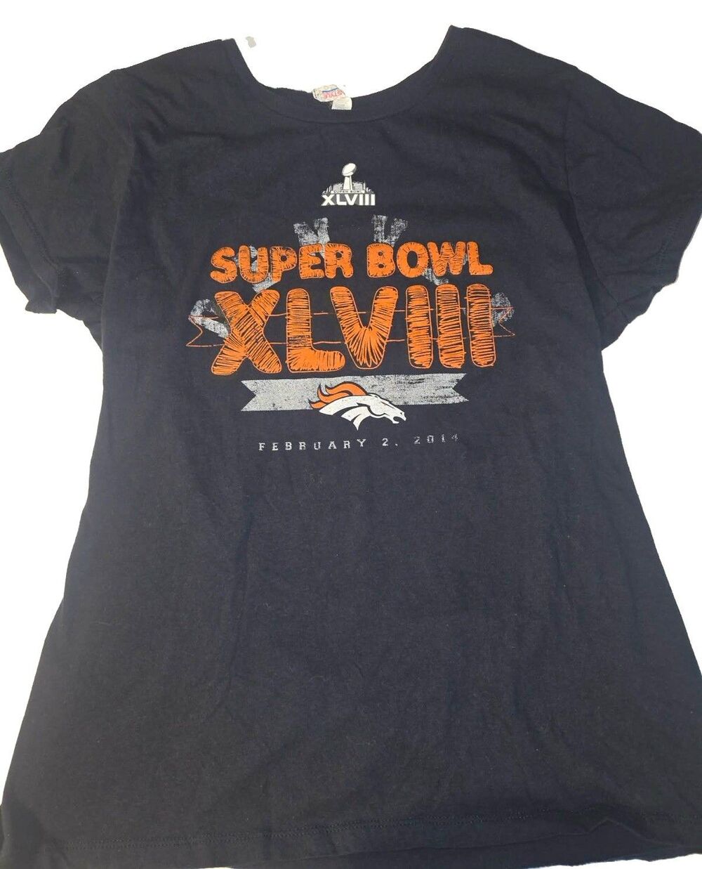 Women’s Denver Broncos Superbowl  XLVIII XL T-shirt
